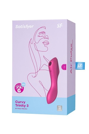 Супер-функциональная секс-игрушка - Satisfyer Curvy Trinity 3